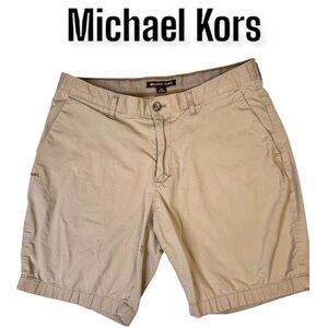 Michael Kors Men’s Chino Shorts Size 32 Light Beige